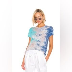 Michael Lauren GUNTER TEE in Galaxy Wash